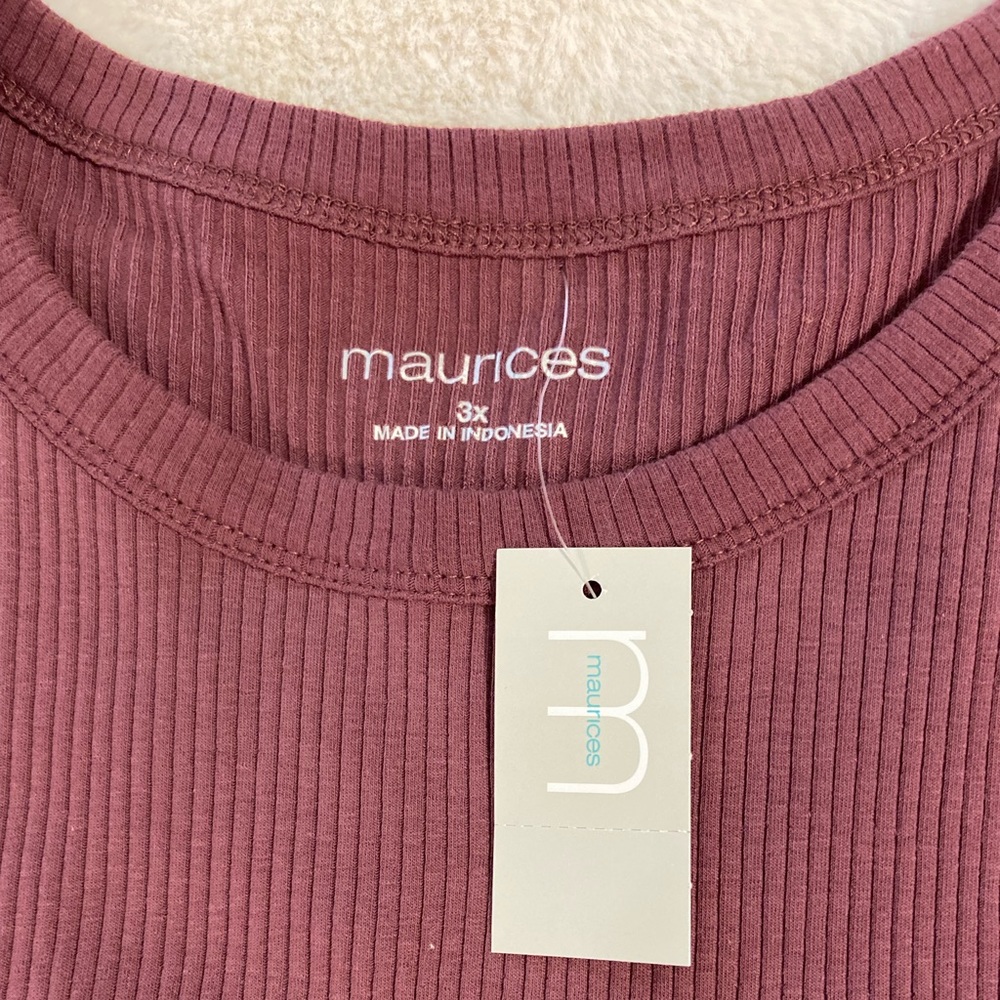 ⭐️SOLD⭐️ Maurice’s Ribbed Tank Top - Picture 4 of 13